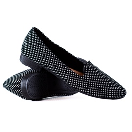 TRENDI Ballerina 3197-2b/w schwarz