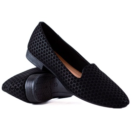 TRENDI Klassische Herren mit Muster schwarz