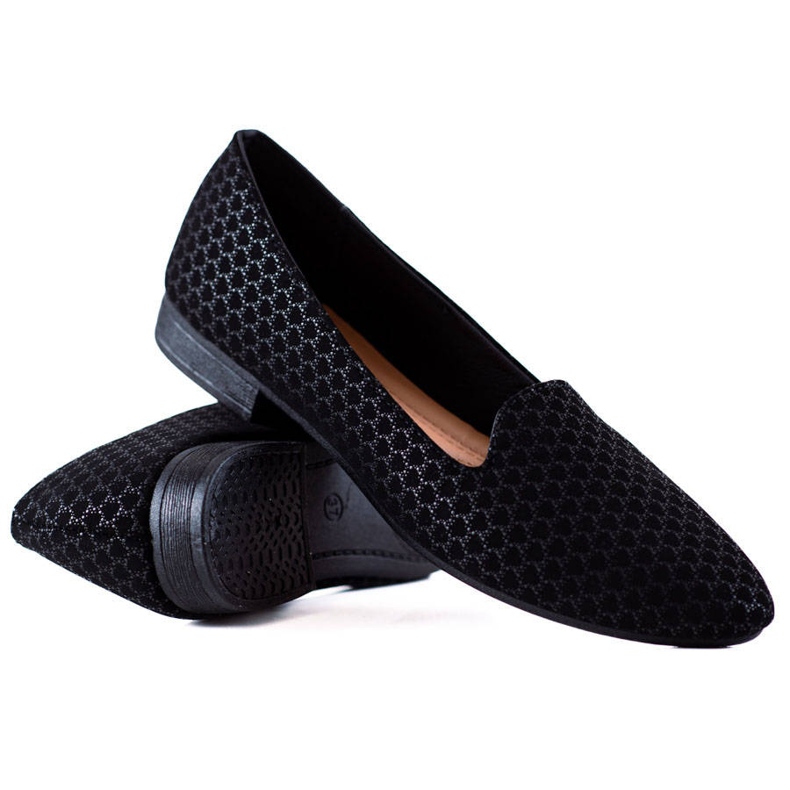 TRENDI Klassische Herren mit Muster schwarz