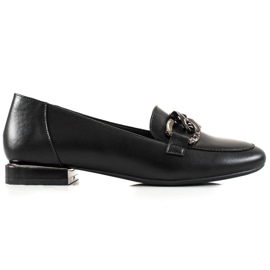 Stylische Loafer von Sergio Leone schwarz