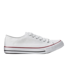 Weiße Turnschuhe für Herren von Viktor