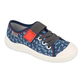 Befado Kinderschuhe 251Y193 blau grau