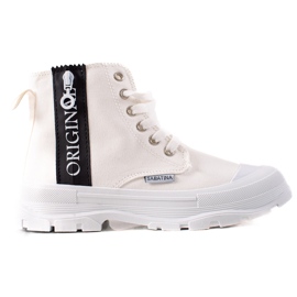 Sabatina Original hohe Sneakers weiß