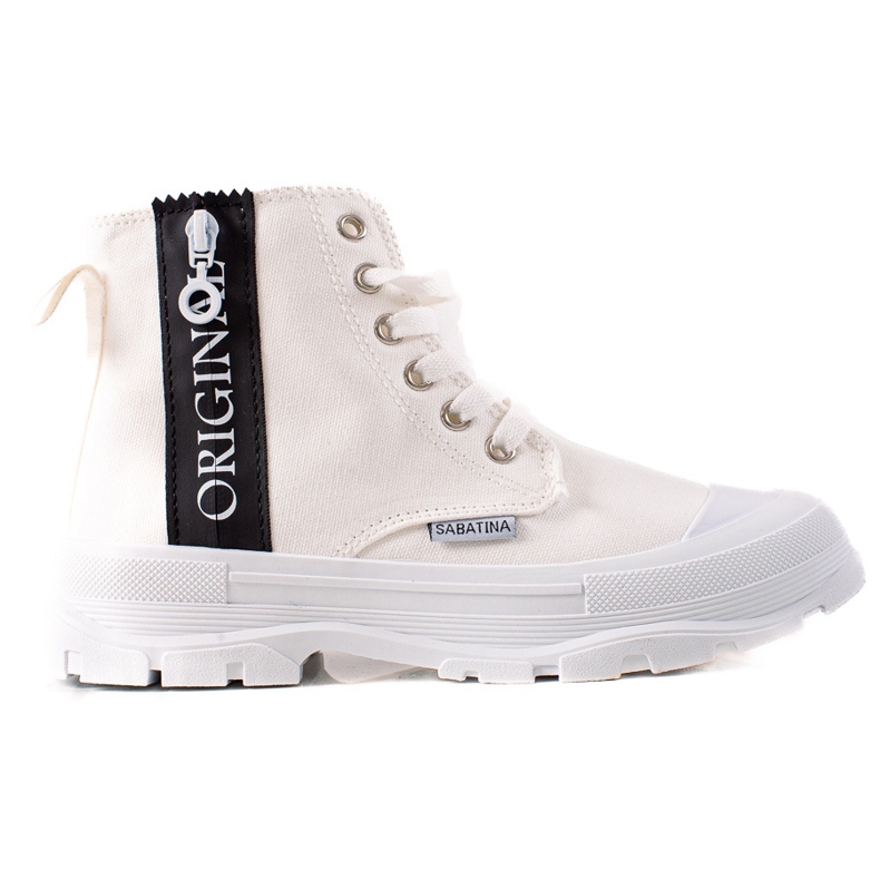 Sabatina Original hohe Sneakers weiß