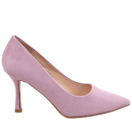 Giorgia Purple Stilettos aus Wildleder für Damen lila