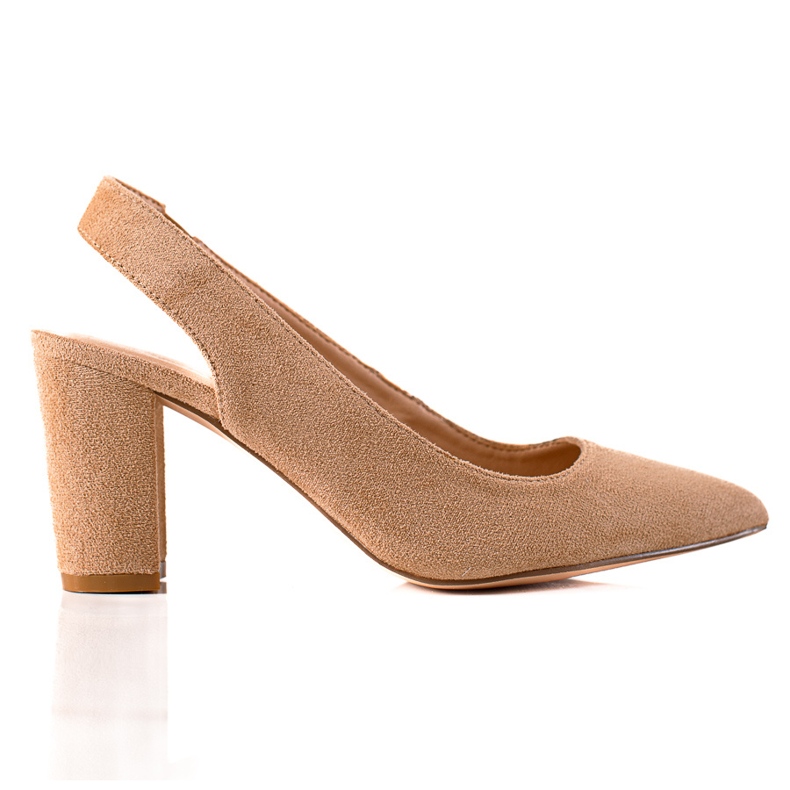 Evento Pumps mit entdecktem Absatz beige