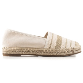 Anesia Paris Lässige Espadrilles beige