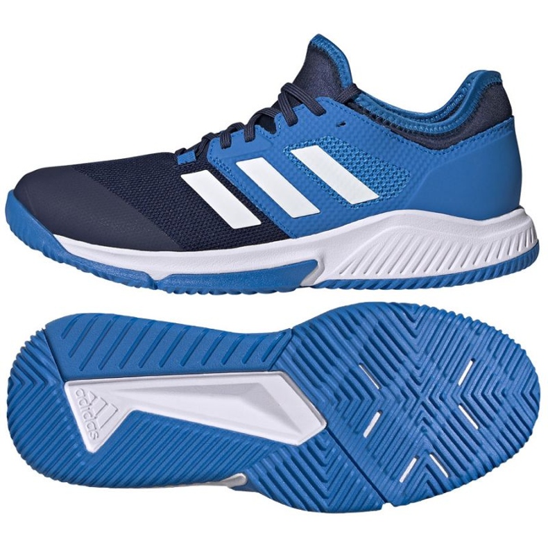 Hallenschuhe adidas Court Team Bounce M GW5063 blau blau und marineblau
