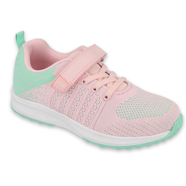 Befado Kinderschuhe 516Y138 rosa grün