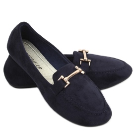 Kubra Navy Damen-Slipper navy blau