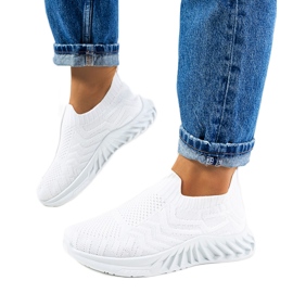 Alexandrin weiße Turnschuhe