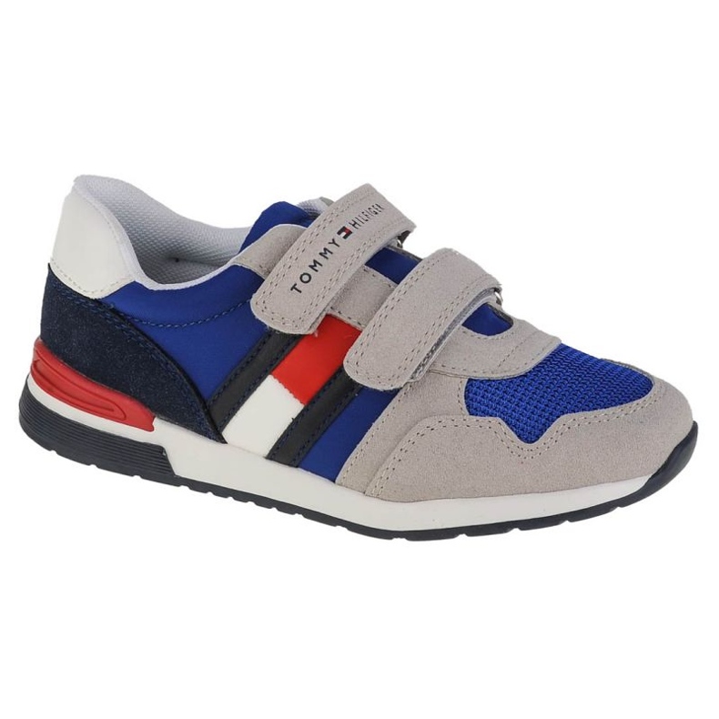 Tommy Hilfiger Low Cut Klett-Sneaker T1B4-32236-1040X602 grau