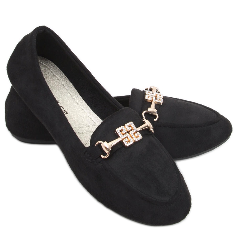 Chloe Black Damen-Slipper schwarz