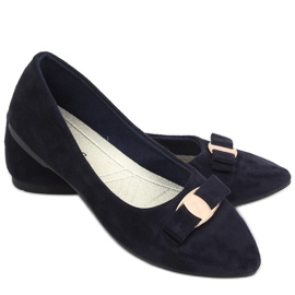 Janya Deep Orchid Damenballerinas marineblau