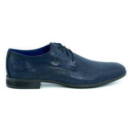 Polbut Formale Lederschuhe für Herren C3LAK marineblau navy blau