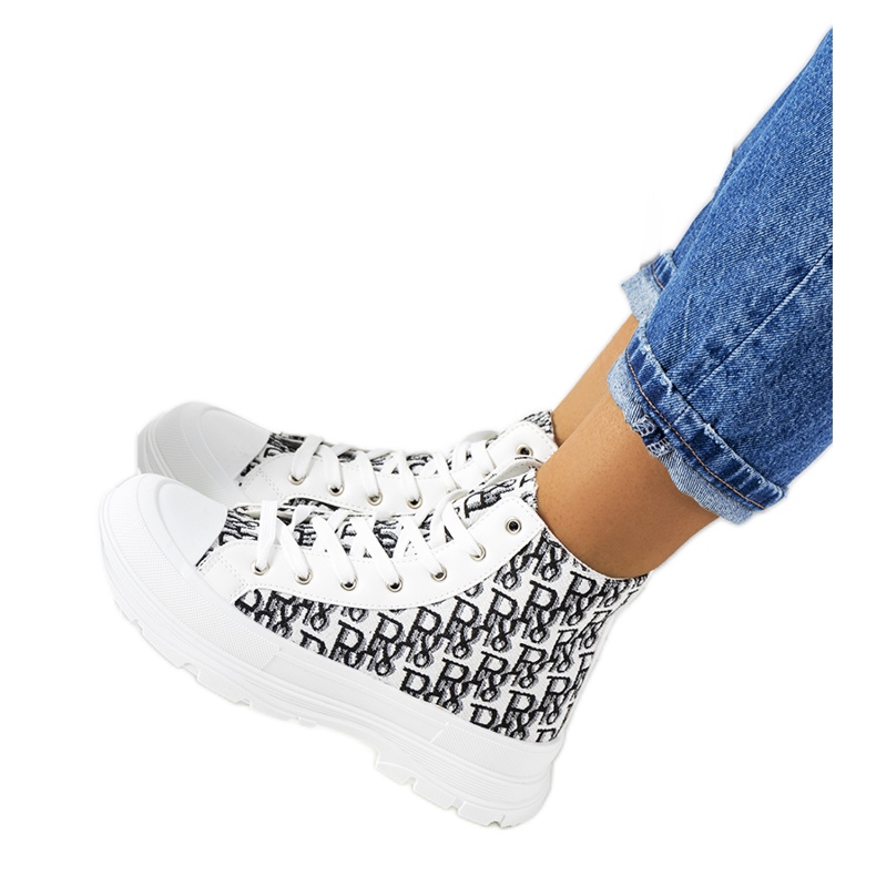 Weiße Sneaker von Chester für Damen