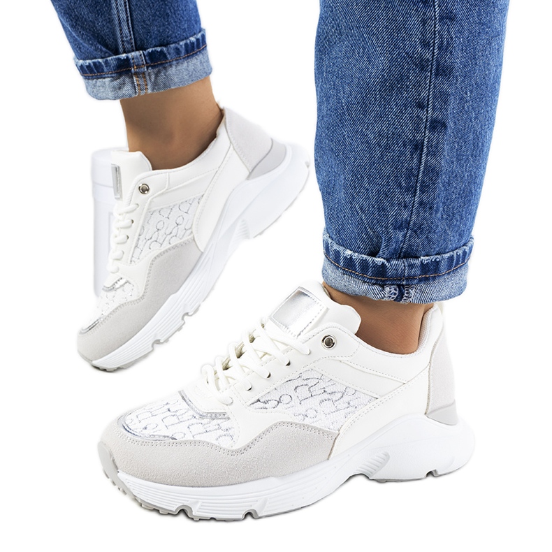 Weiße Viale-Sneaker für Damen
