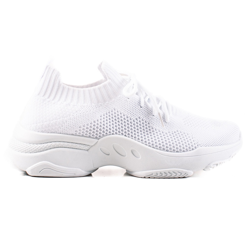 Renda Weiße Turnschuhe zum Schnüren