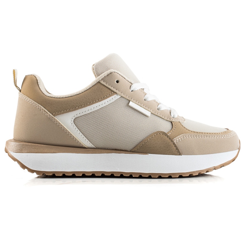 Sweet Shoes Turnschuhe mit Mesh beige braun