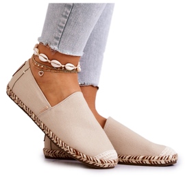 Espadrilles zum Hineinschlüpfen Big Star JJ274899 Beige