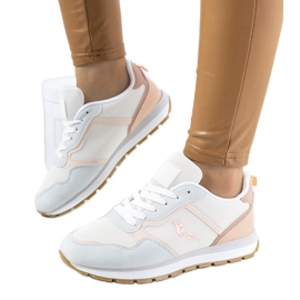 Blaue Damenturnschuhe von Fiorenti weiß rosa