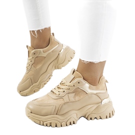 Braune Turnschuhe für Damen von Livorno