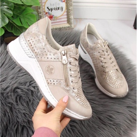 Keilsneaker Rieker W N4327-80 beige
