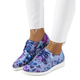 Blaue Damenschuhe von Barrow