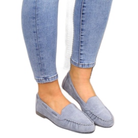 Wildlederloafer Sergio Leone W SK254F blau