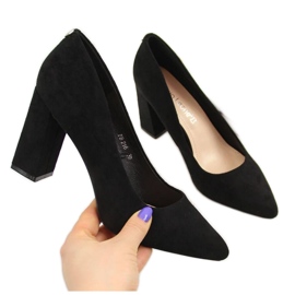 Pumps auf der Post Wildleder Sergio Leone W SK316A schwarz