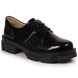 Lederschuhe Filippo W PAW338 schwarz