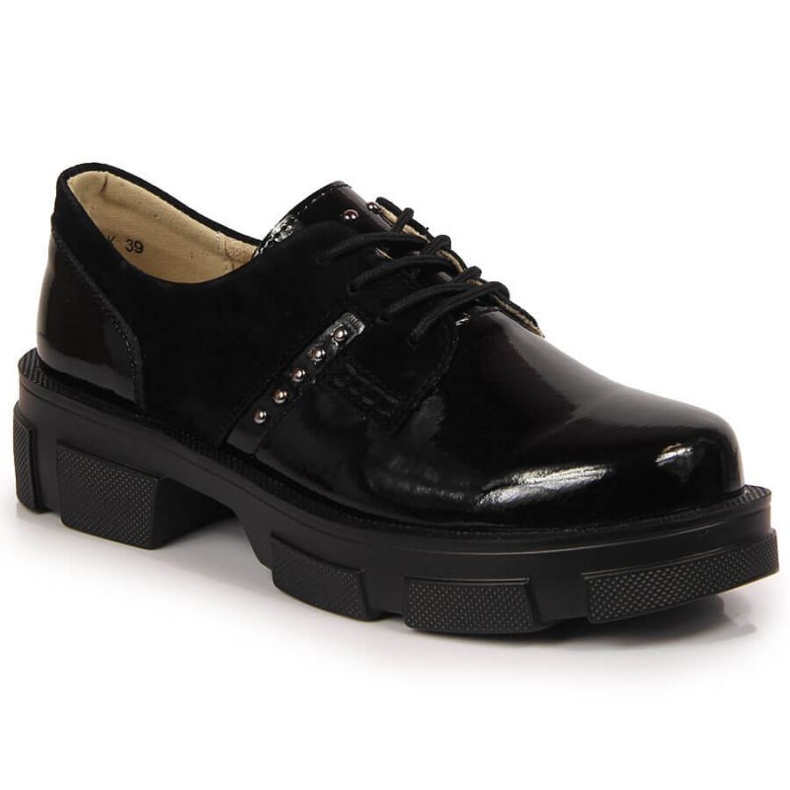 Lederschuhe Filippo W PAW338 schwarz