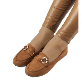 Braune Damen-Slipper von Leila