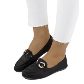 Schwarze Damen-Slipper von Leila