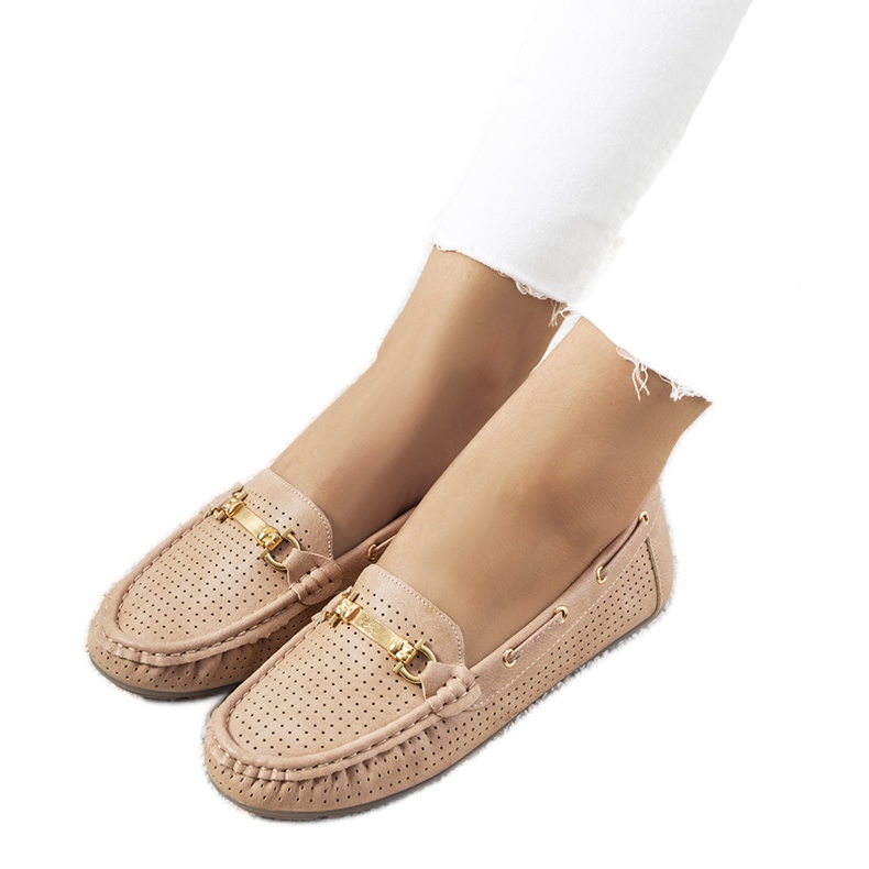 Damen-Slipper von Townley in Pink beige