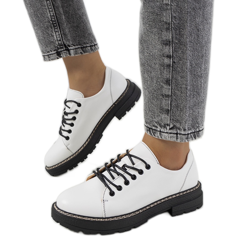 Weiße Jewell Damenschuhe