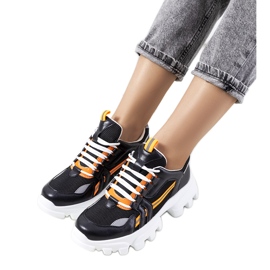 Schwarze Bernier-Sneaker für Damen