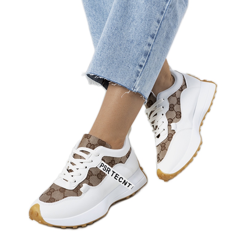 Weiße Damen-Sneakers von Bommel