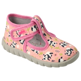 Befado Kinderschuhe 528P052 rosa mehrfarbig