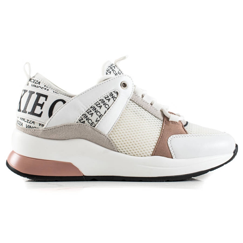 Mode VINCEZA Turnschuhe weiß