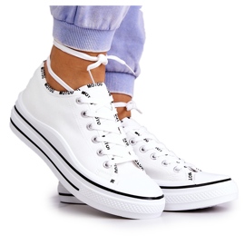 S.Barski Weiße Menifee-Turnschuhe für Damen