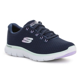Skechers Flex Appeal 4.0- Coated Fidelity W 149298-NVAQ blau