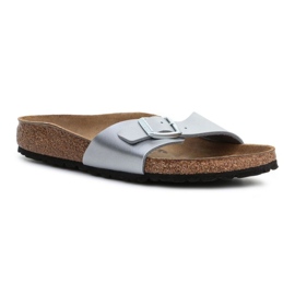 Birkenstock Madrid Silber 0040413 Flip-Flops silber-