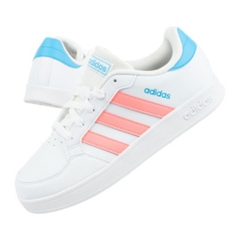 Adidas Breaknet W GY6015 Schuhe weiß blau rosa
