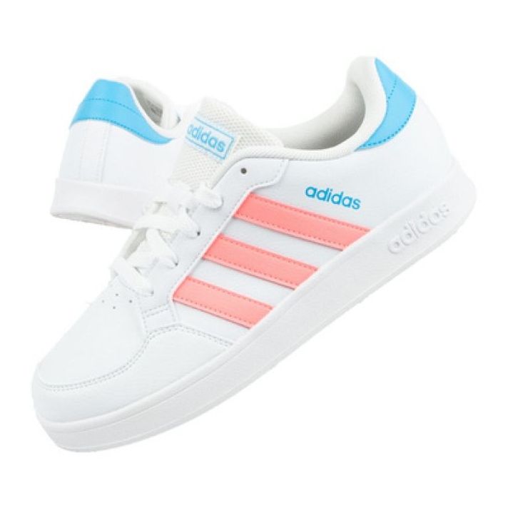 Adidas Breaknet W GY6015 Schuhe weiß blau rosa