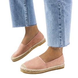 Rosafarbene Damen-Espadrilles von Bibiana