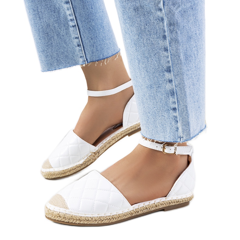 Weiße Espadrilles von Faiz