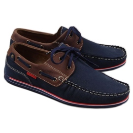 Lässiger Loafer Gregor M GRE1774A marineblau navy blau