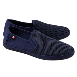 Turnschuhe durchbrochen Atletico M ATC312B marineblau