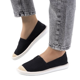 Schwarze Damen-Espadrilles von Tanner